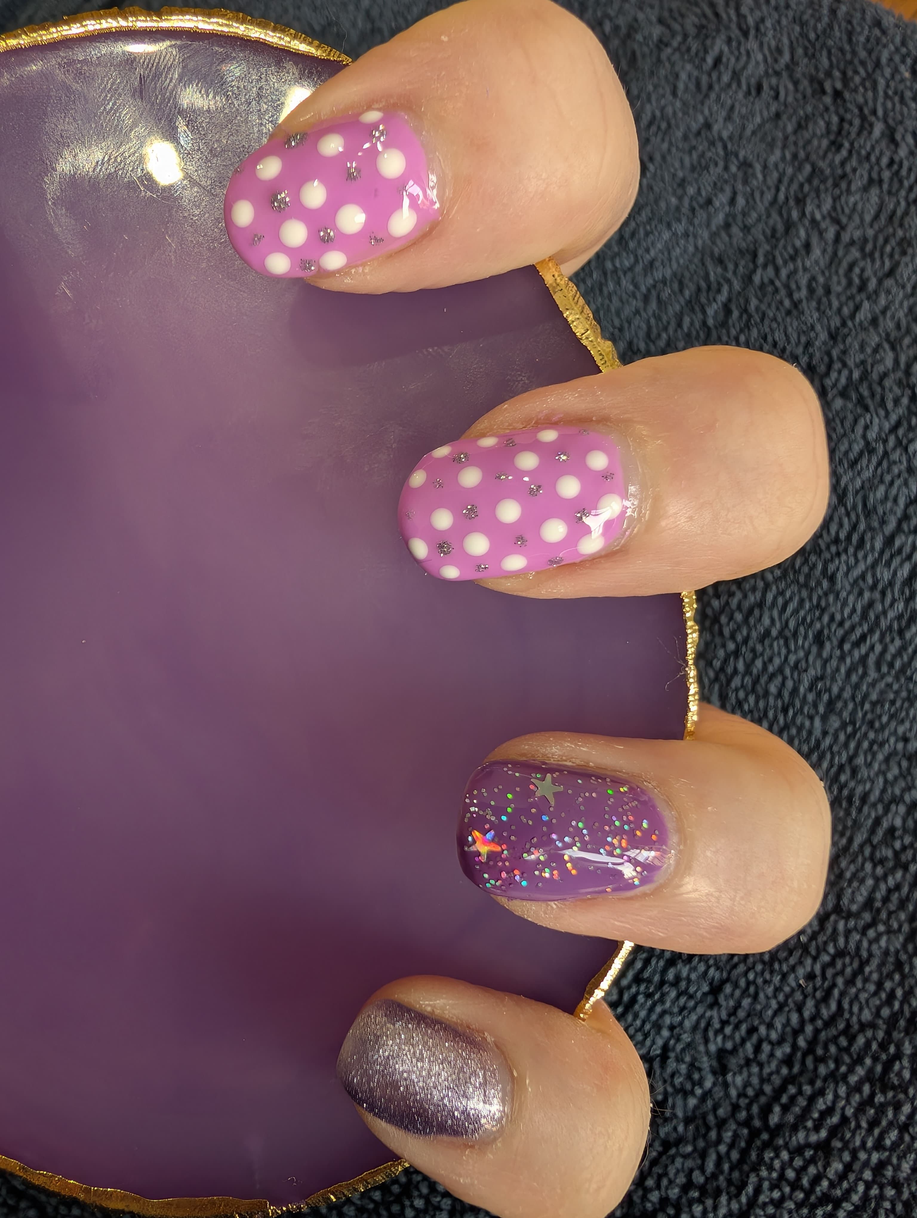 Purple Chrome Glitter
