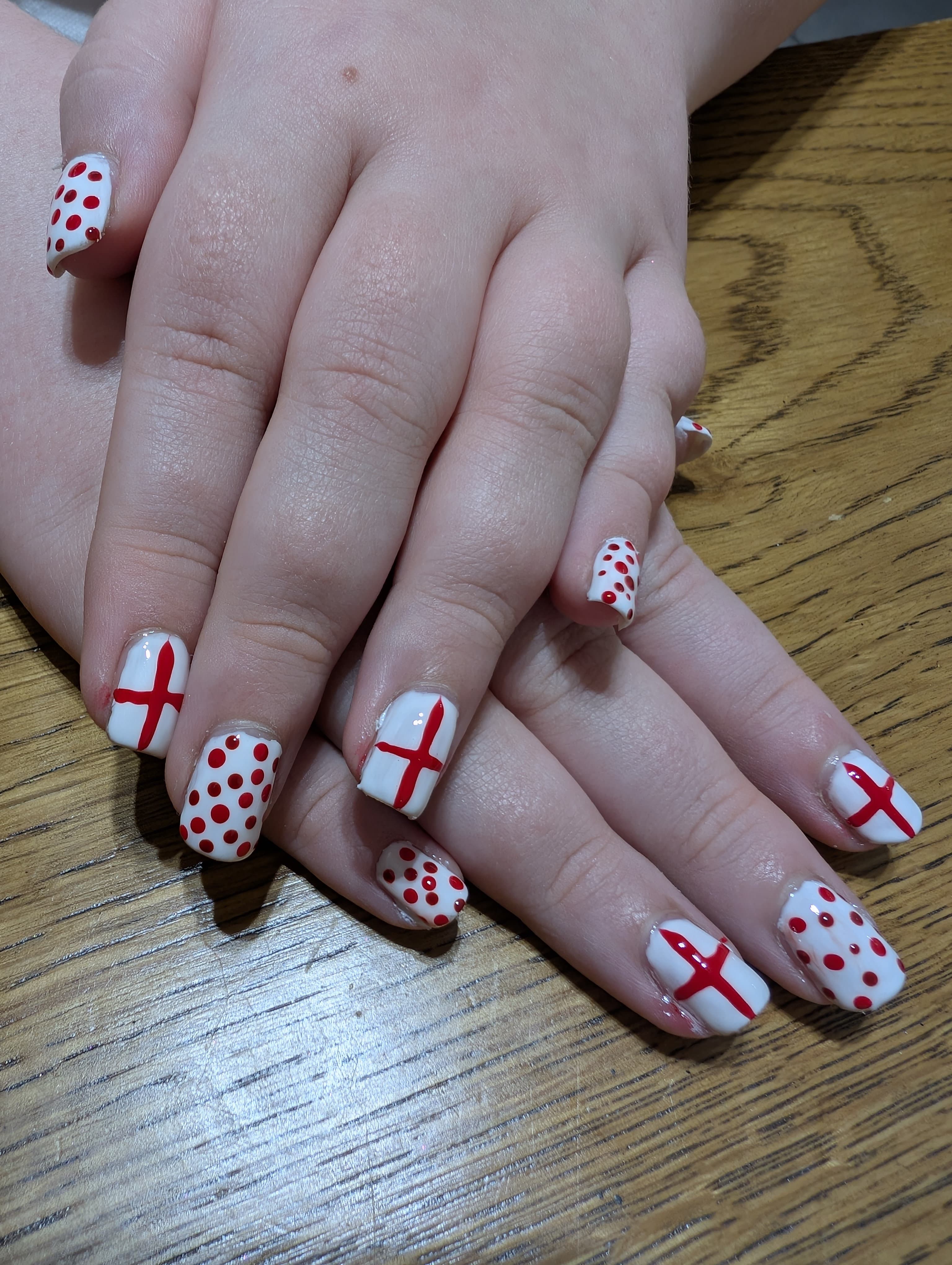 England Red White